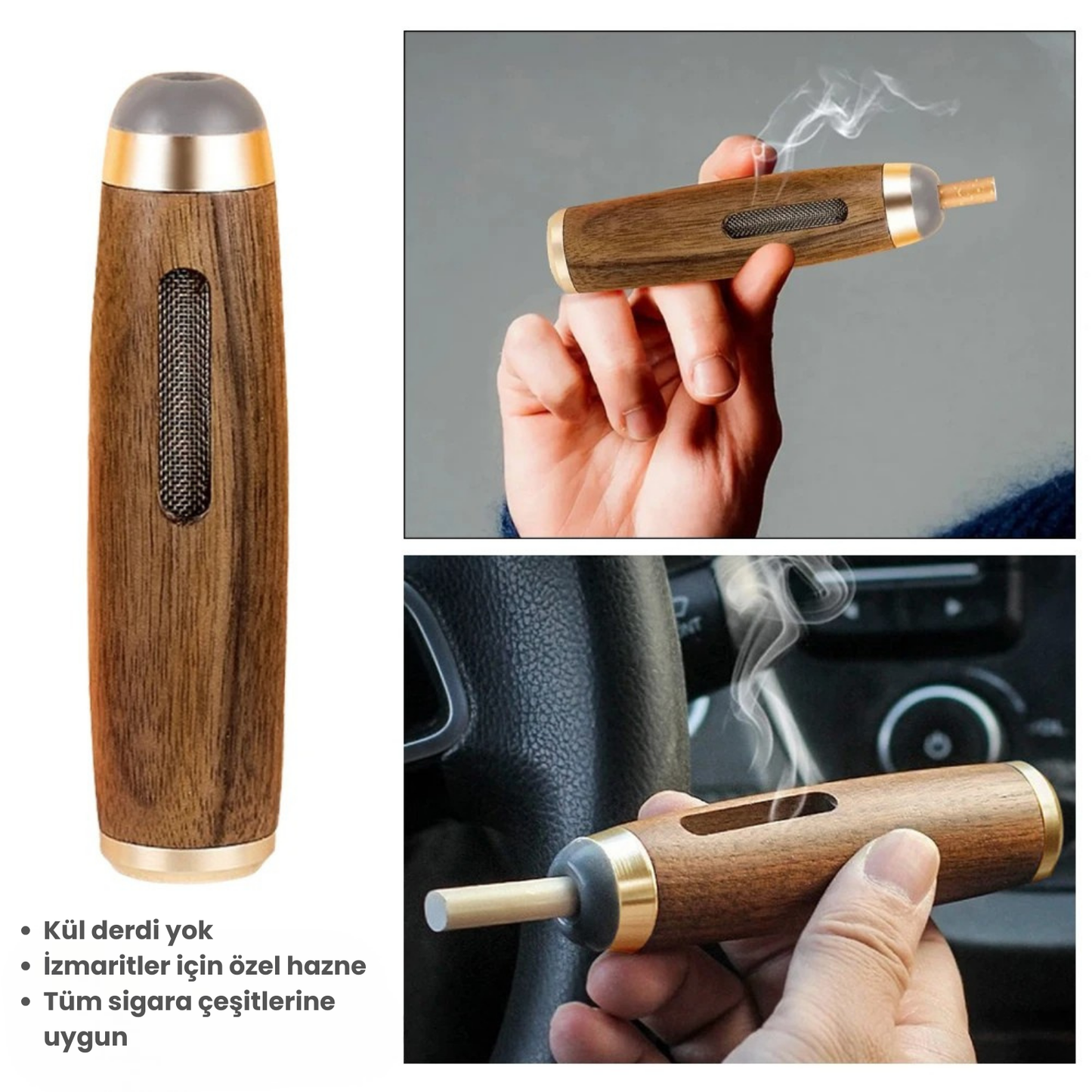 KülBox Taşınabilir Mini Küllük