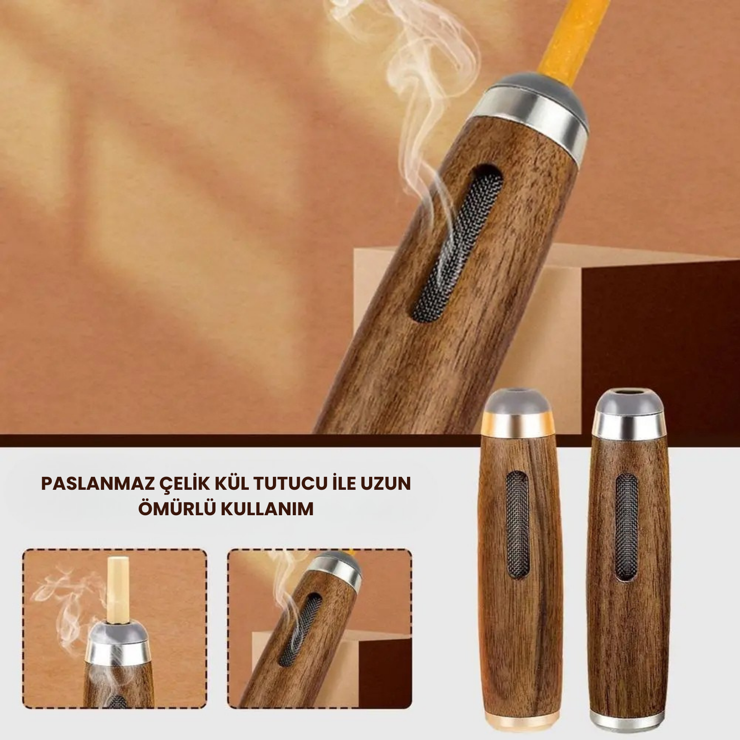 KülBox Taşınabilir Mini Küllük