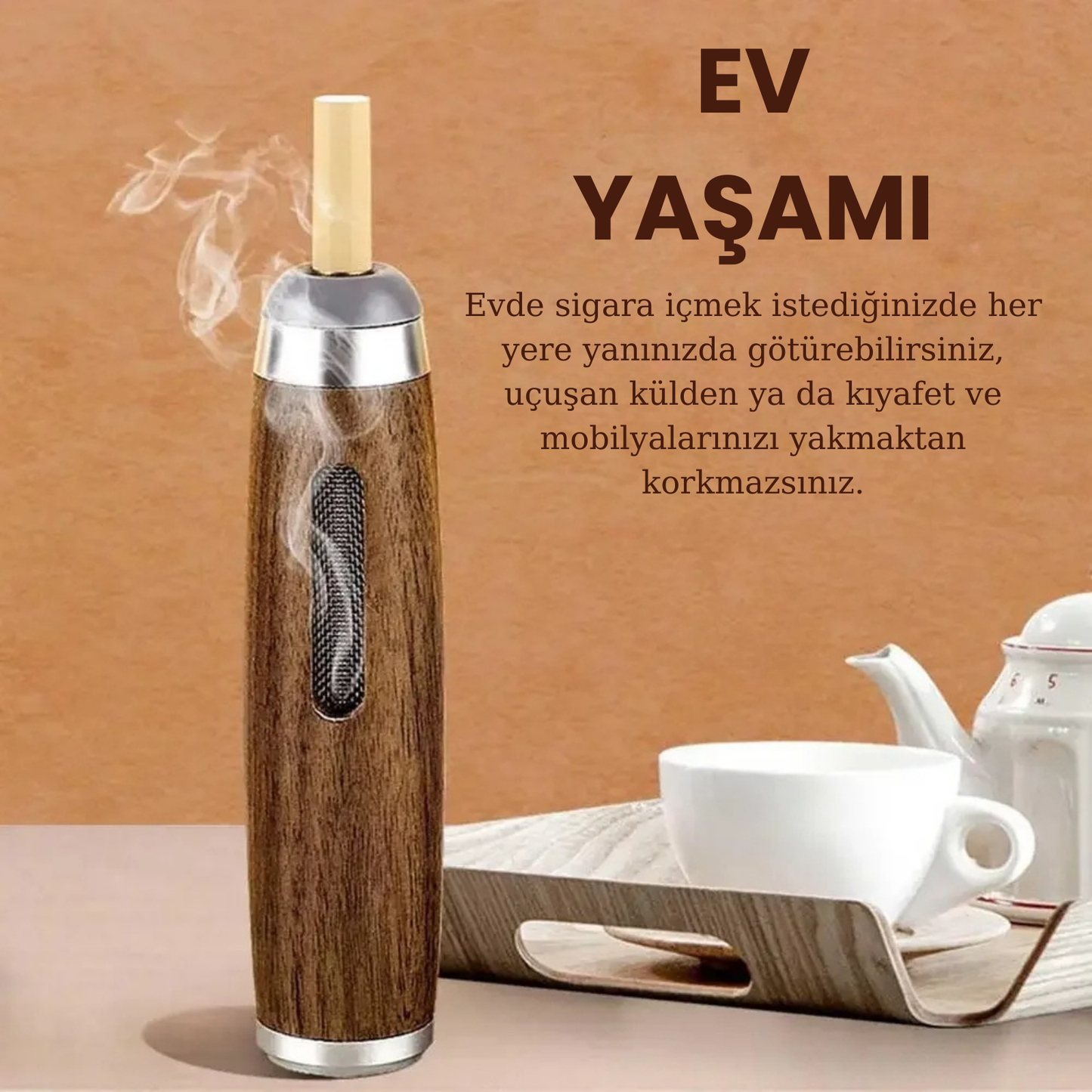KülBox Taşınabilir Mini Küllük