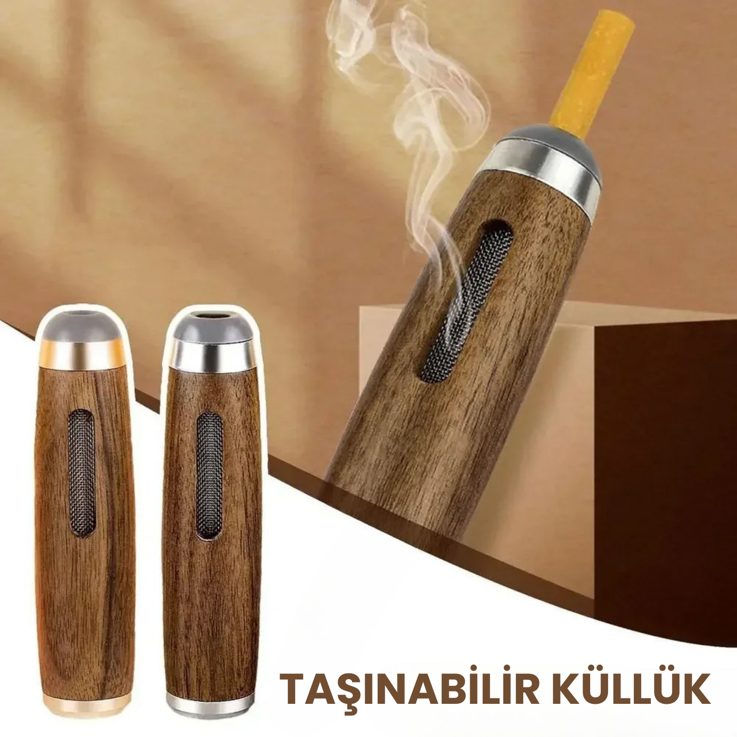 KülBox Taşınabilir Mini Küllük