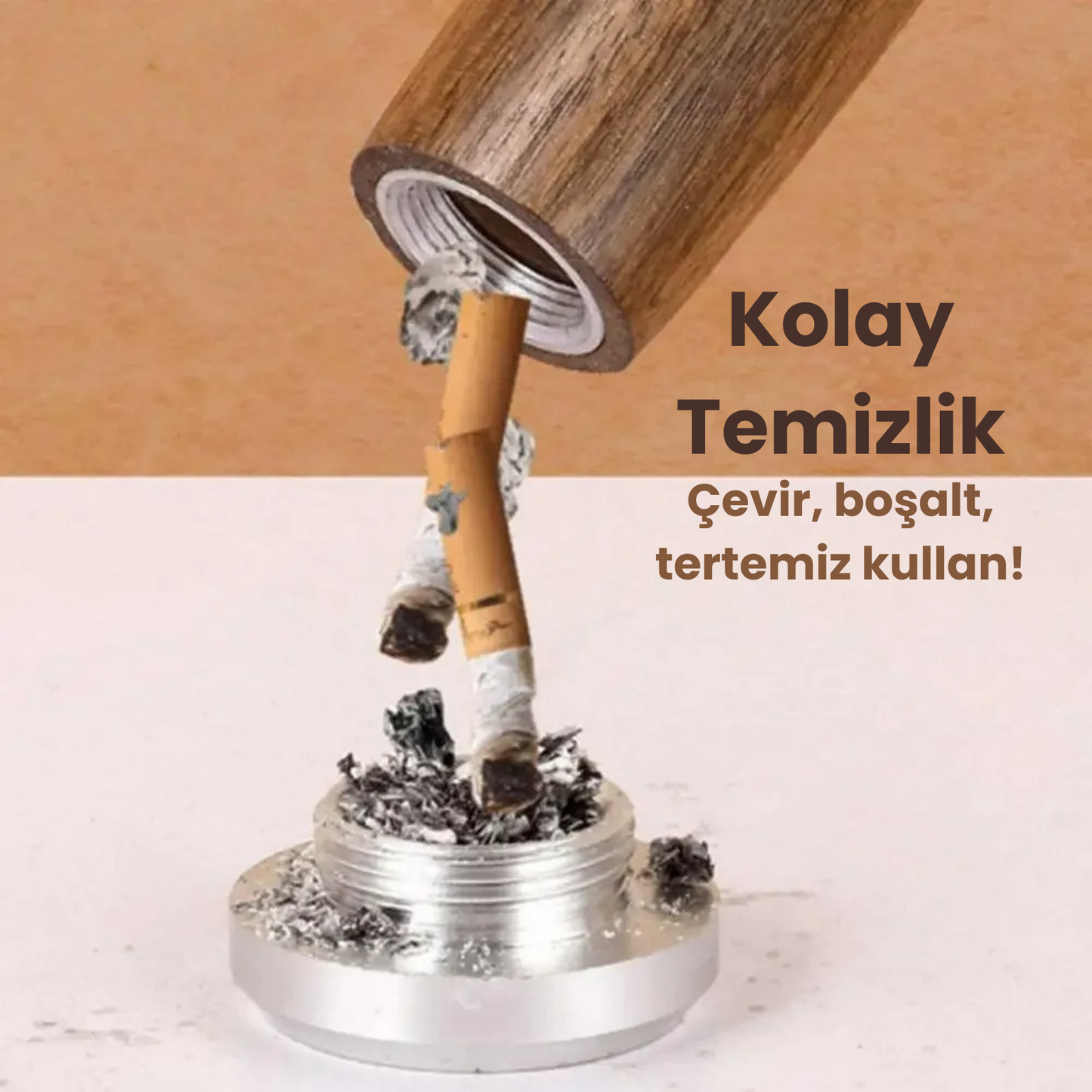 KülBox Taşınabilir Mini Küllük